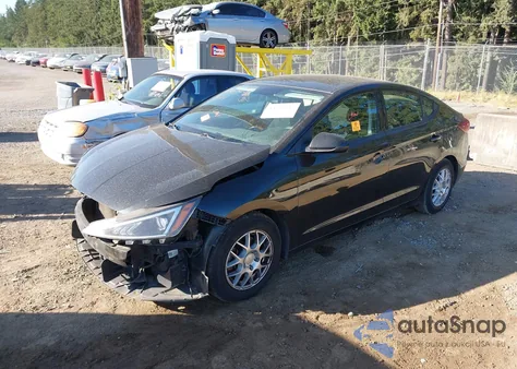 2019 Hyundai Elantra Se из США, поврежденный, VIN 5NPD74LF4KH412173